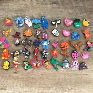 45 jibbitz (buttons for crocs)